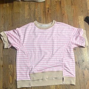 Pink Striped Shirt- never worn.